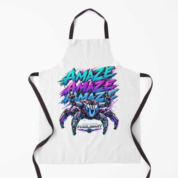 Item preview, Neon Cyber Robot AMAZE – Futuristic Techwear T-Shirt designed and sold by treandsart.