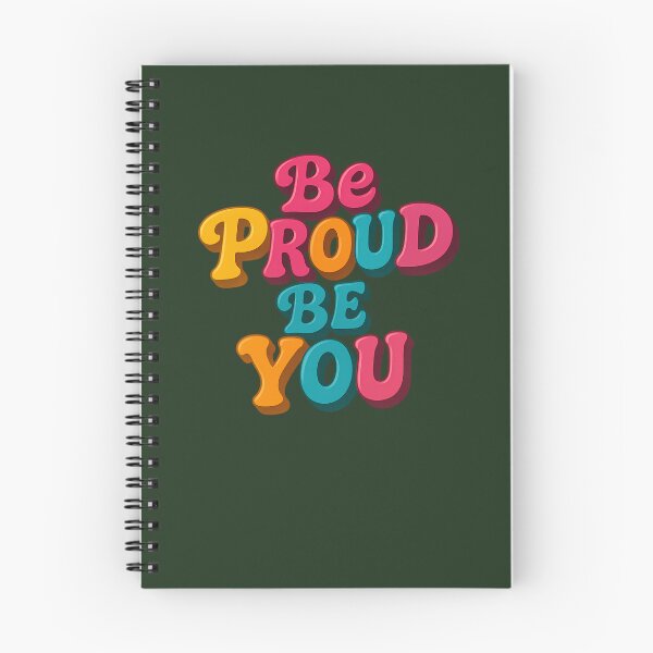 Item preview, Be Proud Be You Groovy Typography 737 designed and sold by AvocadoShopp.