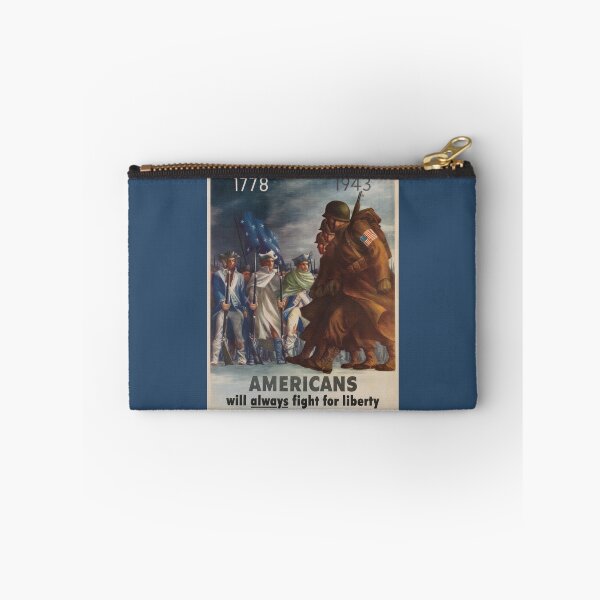Item preview, Americans Will Always Fight for Liberty  WWII Poster designed and sold by Matthew Kinnersly.