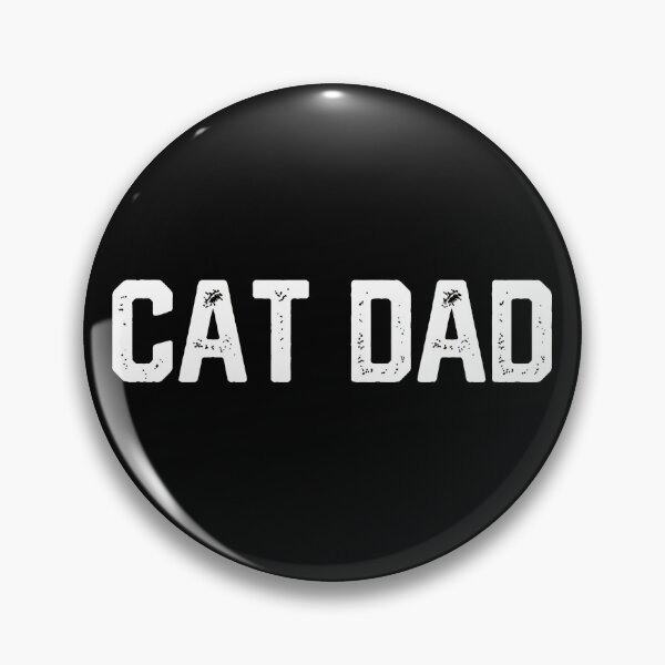 Item preview, Cat Dad Distressed Font Retro designed and sold by Dmo3HarkoArt.