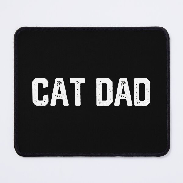 Item preview, Cat Dad Distressed Font Retro designed and sold by Dmo3HarkoArt.