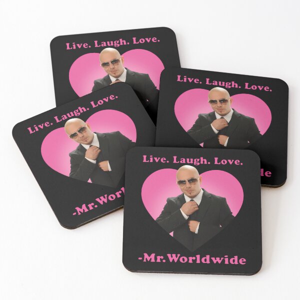 Item preview, Live Laugh Love Pitbull Mr. Worldwide designed and sold by Kwaiianabshopp.