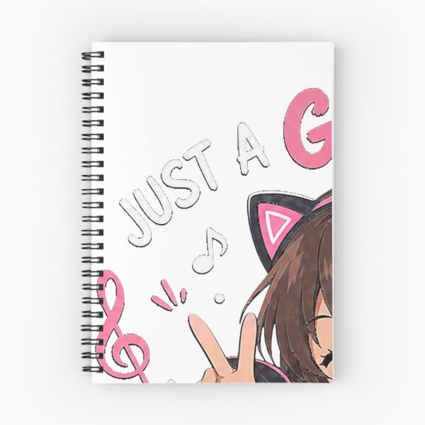 Item preview, Anime Girl with Cat Ear Headphones Music designed and sold by MercerFran.