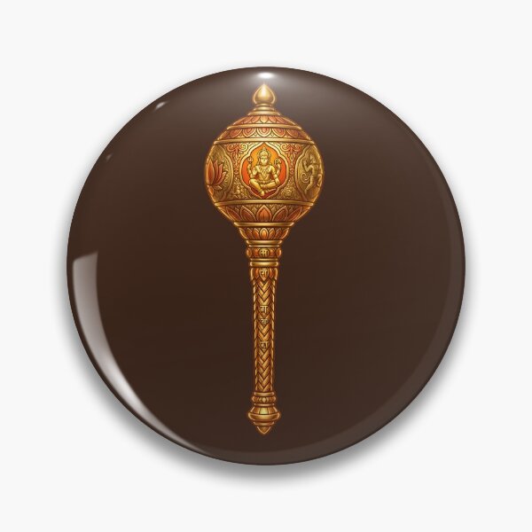 Item preview, Hanuman Gada Sacred Strength Art designed and sold by hutofdesigns.