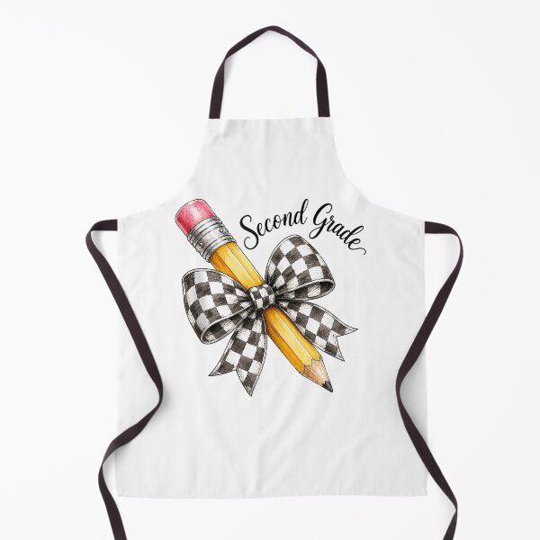 Item preview, Back to School Second Grade Teacher Coquette Pencil Bow designed and sold by MercerFran.