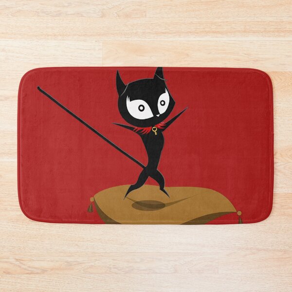 Item preview, Doom Kitty Alarmed With Pillow designed and sold by QueenAlicorn.