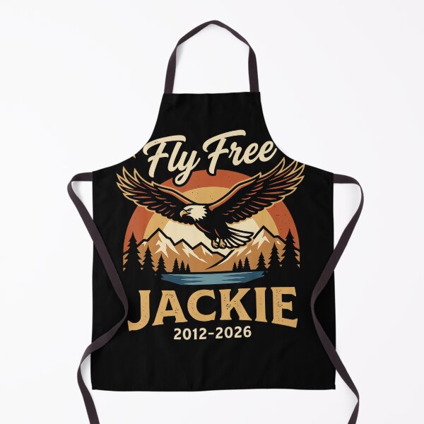 Item preview, Fly Free Jackie Bald Eagle Memorial Tribute designed and sold by MOHAMED AKKAR.