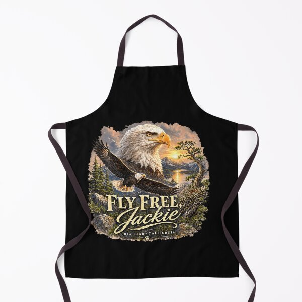 Item preview, Fly Free Jackie Eagle Memorial Big Bear Tribute designed and sold by HaytamShop.