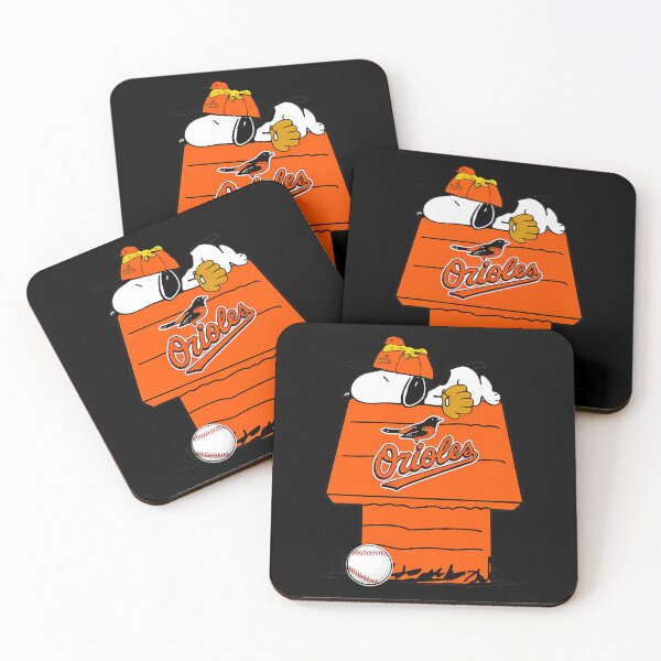 Item preview, Snoopy And Woodstock Sleepy Baseball Baltimore Orioles designed and sold by Kwaiianabshopp.