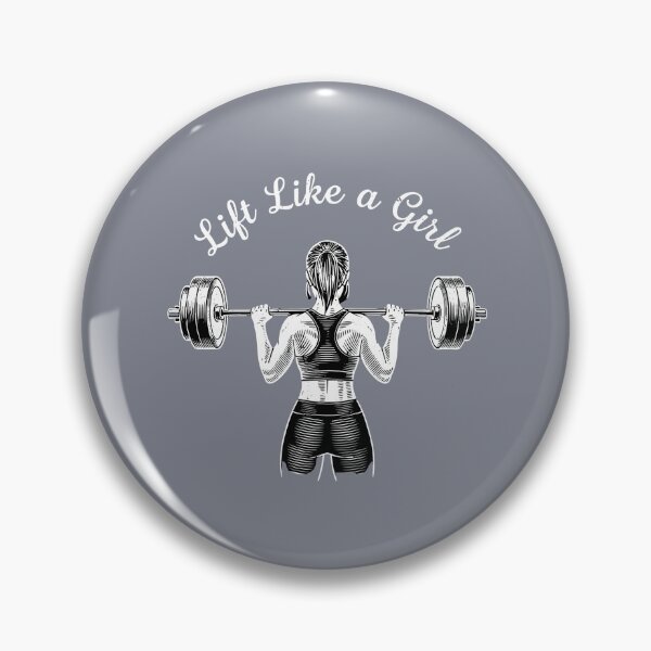 Item preview, Lift Like A Girl Weightlifting Women Gym Strength Training Powerlifting designed and sold by SofiBlair.