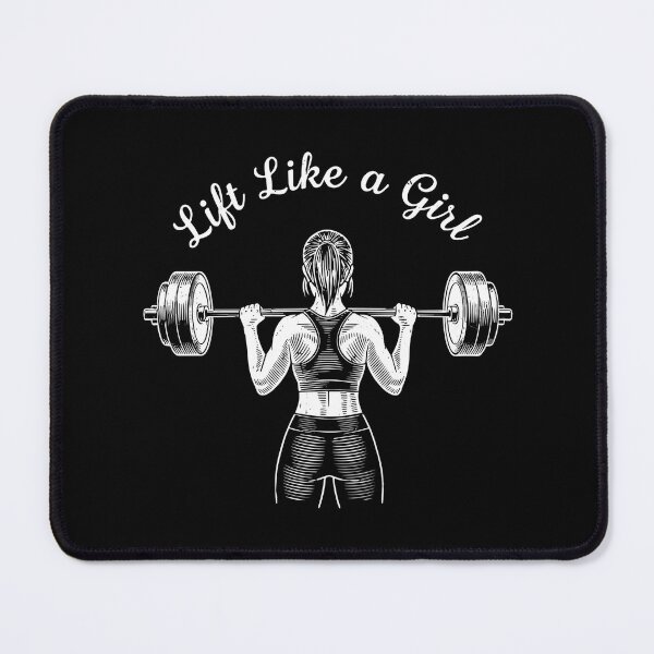 Item preview, Lift Like A Girl Weightlifting Women Gym Strength Training Powerlifting designed and sold by SofiBlair.