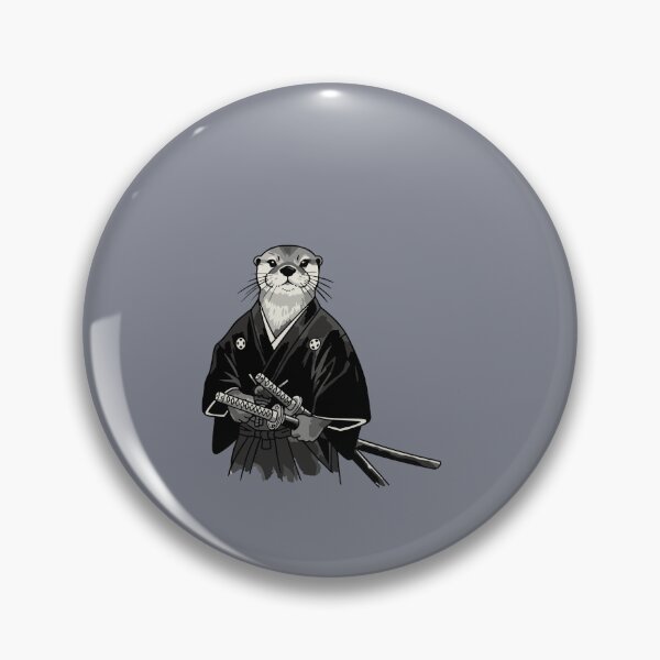 Item preview, Otter Samurai Japanese Warrior Katana Animal designed and sold by SofiBlair.