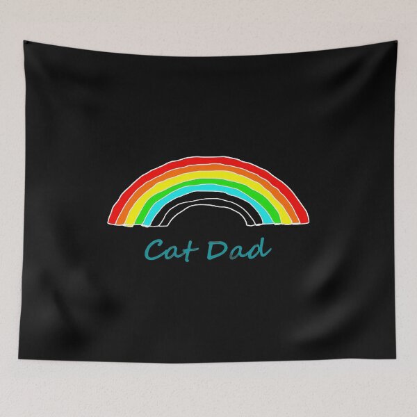 Item preview, Cat Dad Rainbow Pride Pet Owner Gift designed and sold by Dmo3HarkoArt.