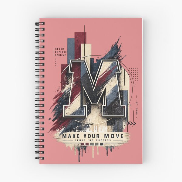 Item preview, letter M designs trending best selling designed and sold by VasiArtLab.