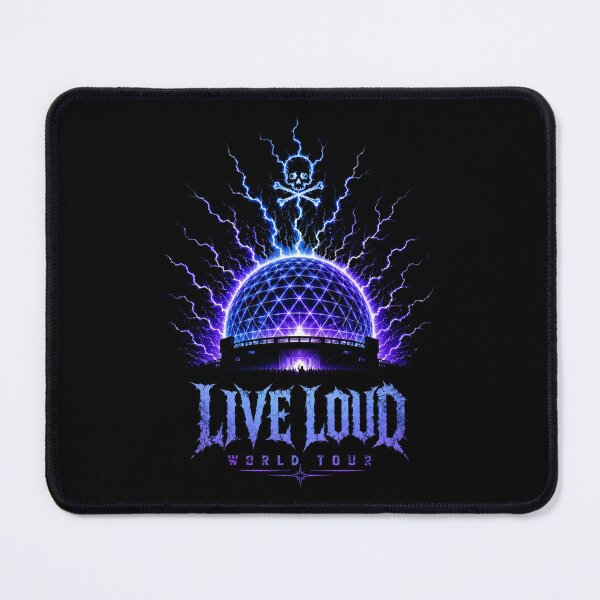 Item preview, Thrash Metal Dome Show Graphic — Electric Sphere Concert Art designed and sold by Fanverse Merchandise.
