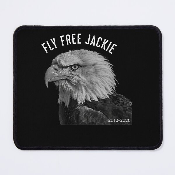 Item preview, Fly Free Jackie Bald Eagle Wildlife Memorial designed and sold by DavidThe1.