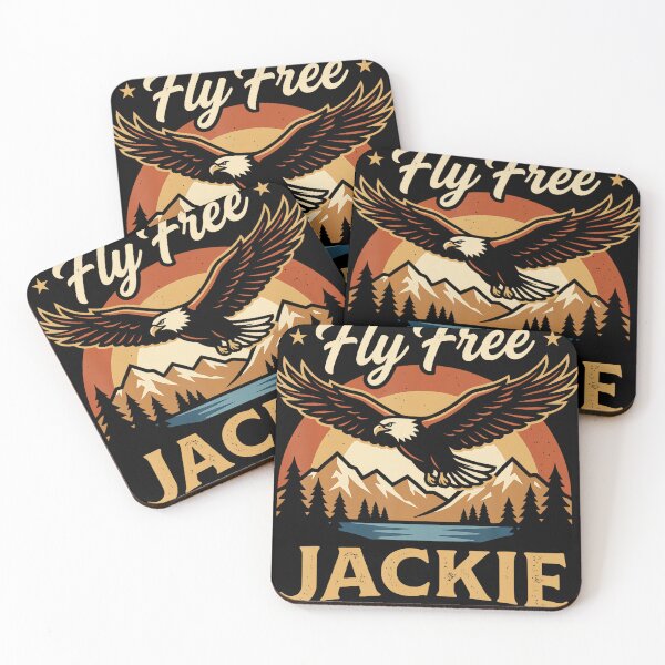 Item preview, Fly Free Jackie Bald Eagle Memorial Tribute designed and sold by HaytamShop.