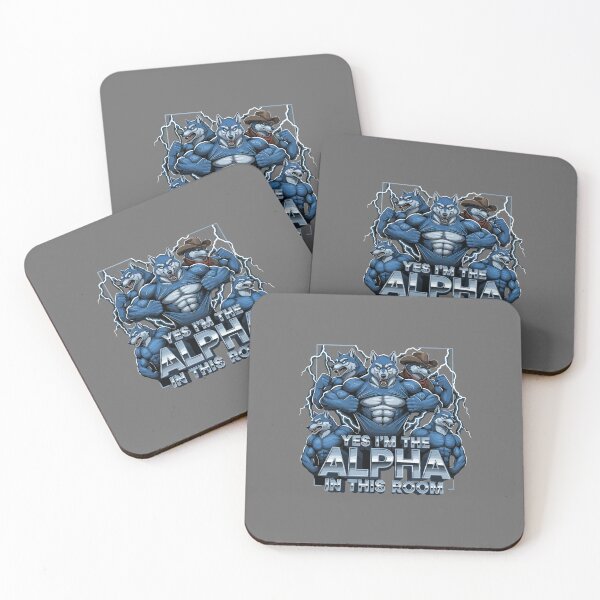Item preview, Yes I'm The Alpha In This Room Alpha Wolf Pack Leader Dominant Male Strength designed and sold by SofiBlair.