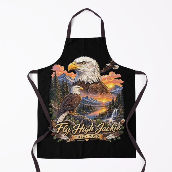 Item preview, Fly Free Jackie Big Bear Bald Eagle Memorial Tribute designed and sold by MOHAMED AKKAR.