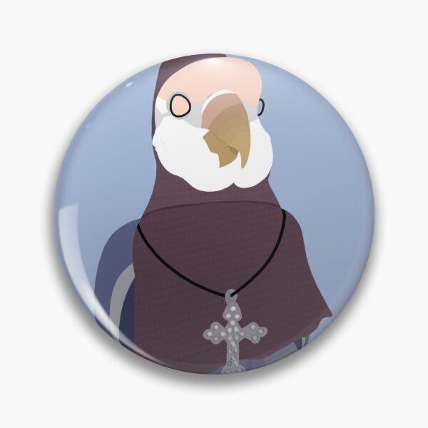 Item preview, Monk Lovebird Meme designed and sold by ClumsyPillbug.