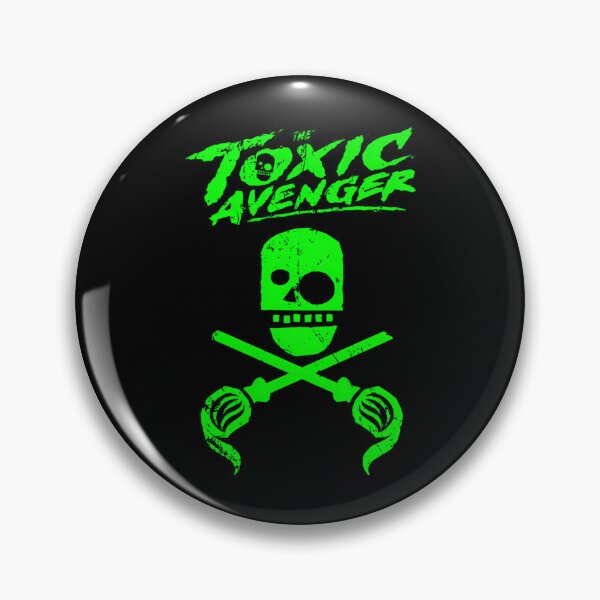 Item preview, The Toxic Avenger Skull Mop designed and sold by Visar Mehmeti.