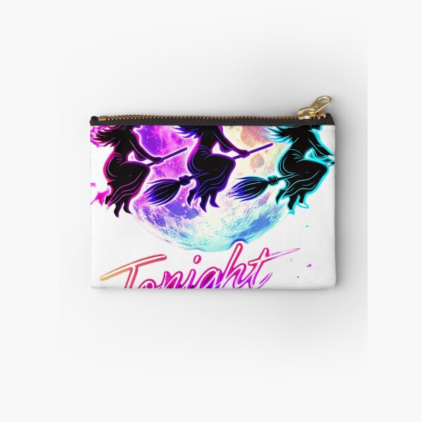 Item preview, Neon Flying Witches "Tonight We Fly" | Retro Glow Halloween Design designed and sold by MOCH- ART.