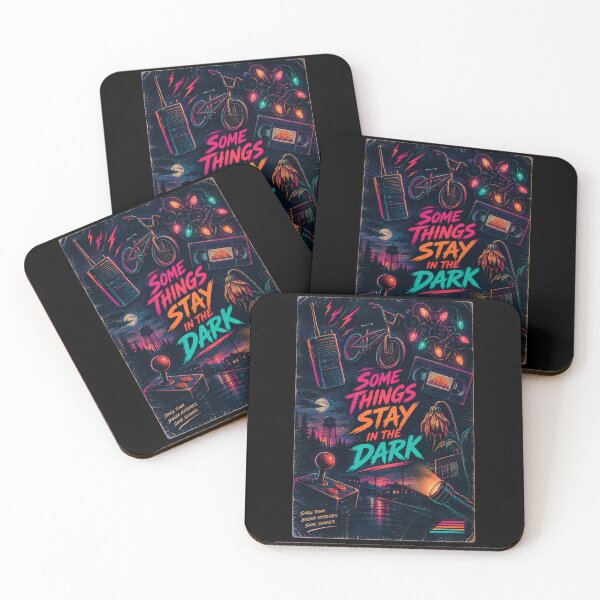 Item preview, 80s Small Town Mystery Doodle Collage — Retro Synthwave Fan Art designed and sold by Fanverse Merchandise.