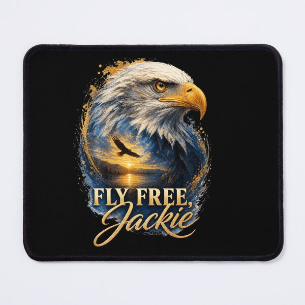 Item preview, Fly Free Jackie Big Bear Bald Eagle Memorial designed and sold by DavidThe1.