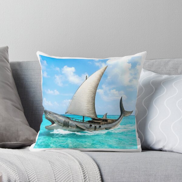 Item preview, Shark Ship (version 1) designed and sold by ales-panz.