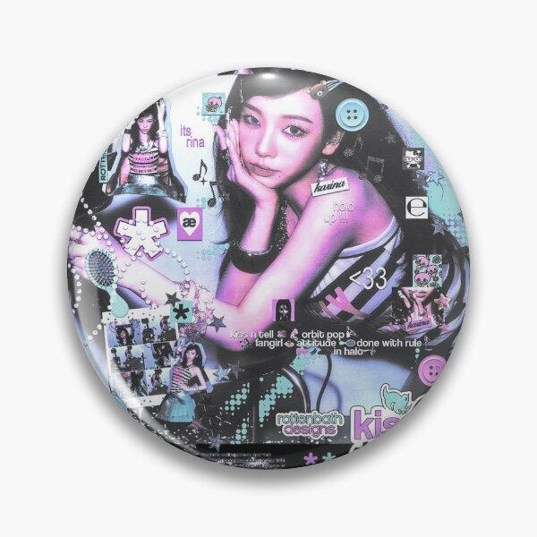 Item preview, Karina Kiss n Tell Aespa - sticker designed and sold by Kpopify -it.