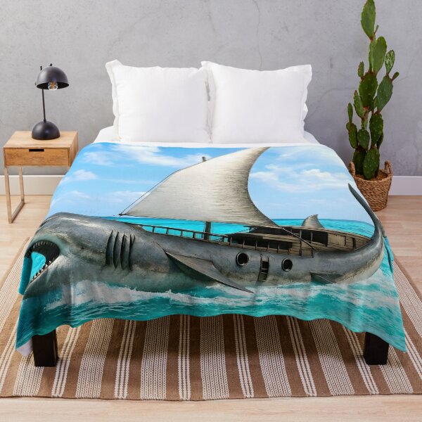 Item preview, Shark Ship (version 1) designed and sold by ales-panz.