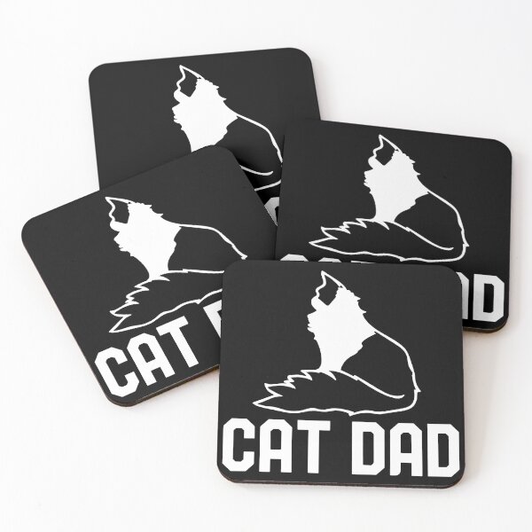 Item preview, Cat Dad Silhouette Graphic designed and sold by Dmo3HarkoArt.