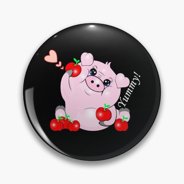 Item preview, Greedy Piggy’s Apple World designed and sold by Shirley cute art .