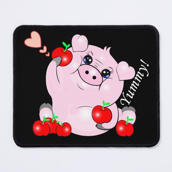 Item preview, Greedy Piggy’s Apple World designed and sold by Shirley cute art .