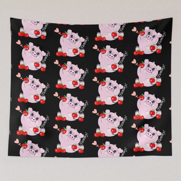 Item preview, Greedy Piggy’s Apple World designed and sold by Shirley cute art .