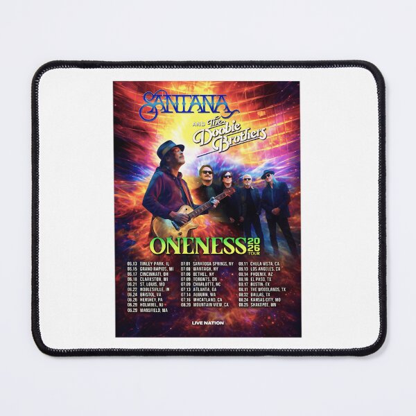Item preview, San.t.a.n.a And The Doo.b.i.e Brothers The Onenessss Tour 2026 designed and sold by Newfacedesi.