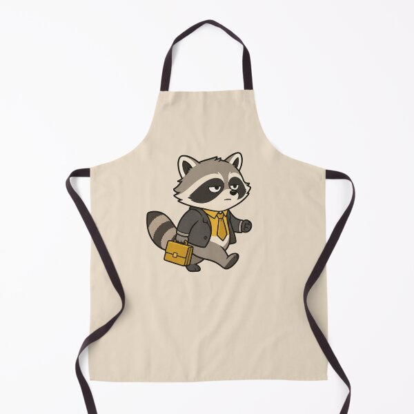 Item preview, Unbothered Raccoon Small Business Energy — Funny Vector Sticker Art designed and sold by Fanverse Merchandise.