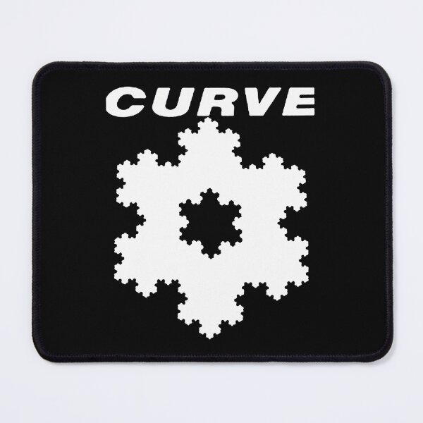 Item preview, White Fractal Snowflake Geometry Pattern designed and sold by marksangsida.