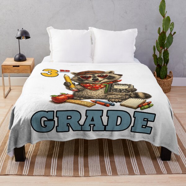 Item preview, Funny Third Grade Feral Raccoon Back to School designed and sold by SON SON.