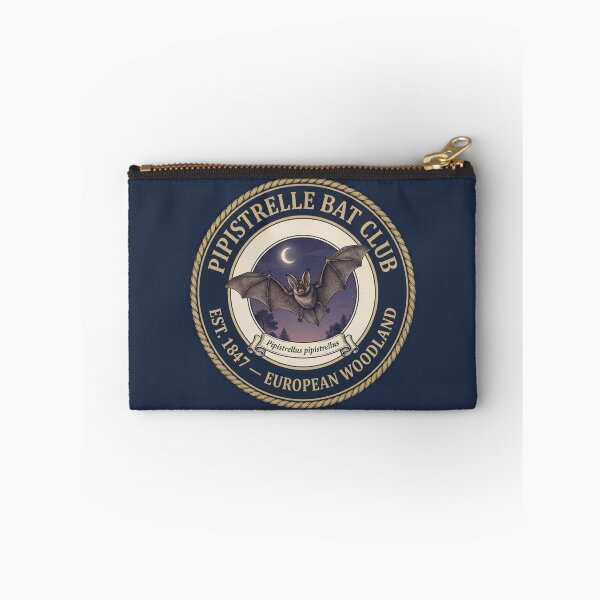Item preview, Pipistrelle Bat Club Vintage Badge Night Wildlife designed and sold by CalmCapy Co.