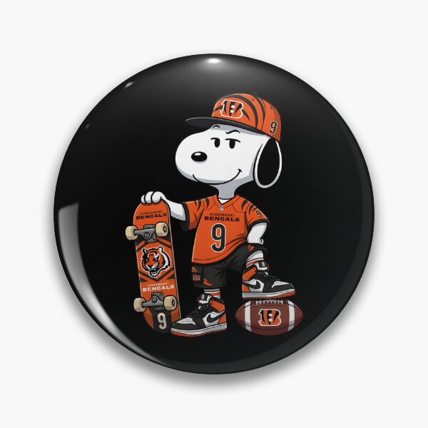 Item preview, Snoopy Cincinnati Football Skater designed and sold by Kwaiianabshopp.