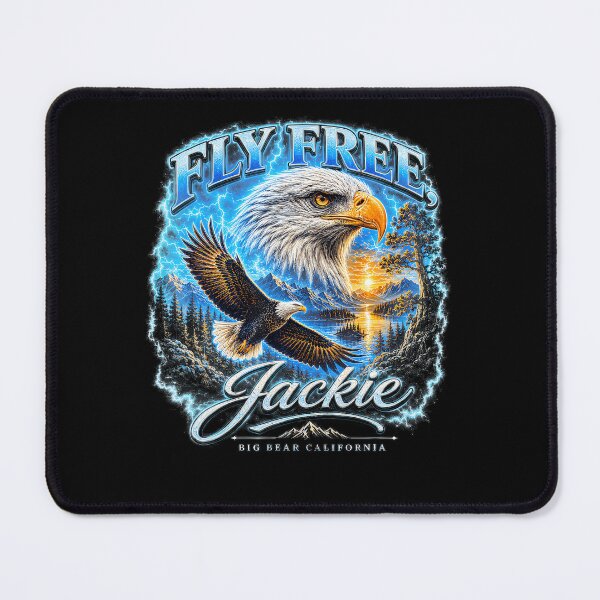 Item preview, Fly Free Jackie Big Bear Bald Eagle Memorial designed and sold by DavidThe1.