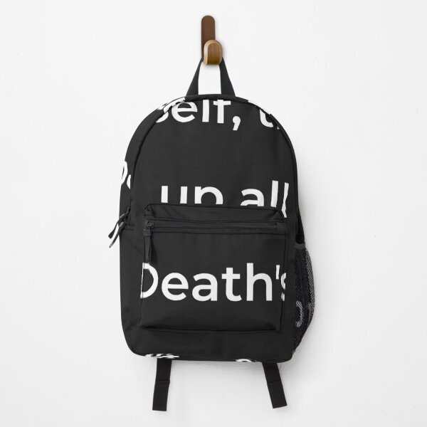 Item preview, “Death’s second self, that seals up all in rest.” - print white designed and sold by ariksworld.