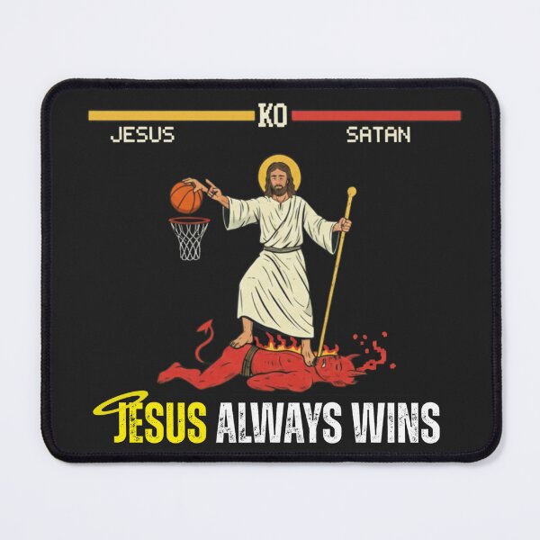Item preview, JESUS ALWAYS WINS designed and sold by UnboundFull.