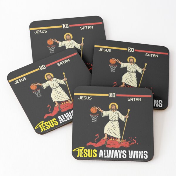 Item preview, JESUS ALWAYS WINS  designed and sold by UnboundFull.