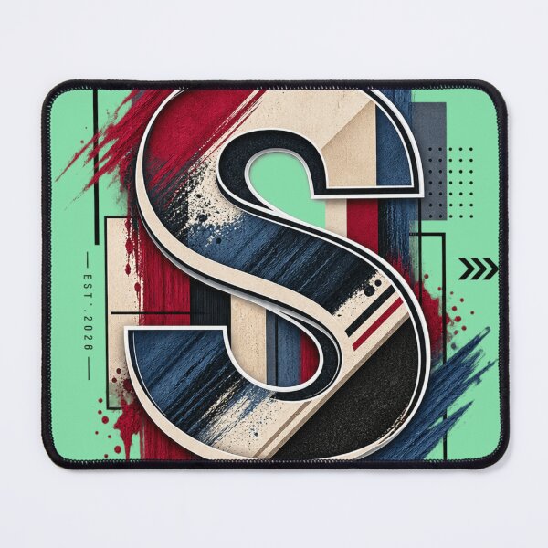 Item preview, Letter S – Minimal Modern Typography Design designed and sold by VasiArtLab.