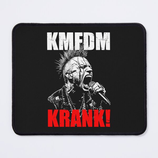 Item preview, KMFDM Industrial Rock Singer Krank! Distressed designed and sold by danielschenk.