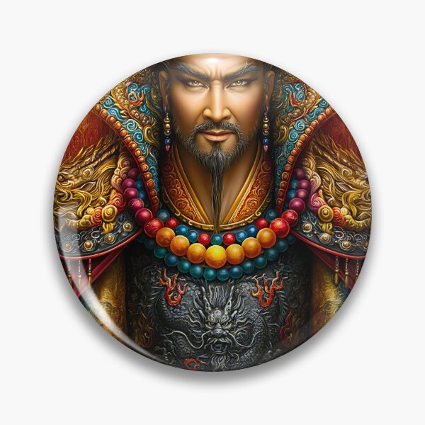 Item preview, Regal Emperor in Elaborate Traditional Garb designed and sold by Artessie.