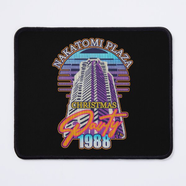 Item preview, Nakatomi Plaza Christmas Party 1988 Die Hard Synthwave designed and sold by danielschenk.