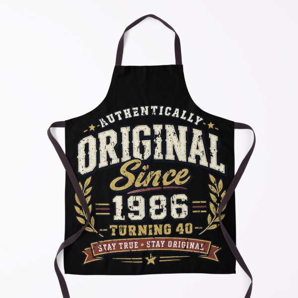 Item preview, 1986 40th Birthday, Original Since 1986, Vintage Birthday Gift, Turning 40, Born in 1986 designed and sold by avinigav.